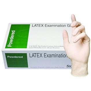 Disposable Latex Medical Examination Gloves in Malaysia